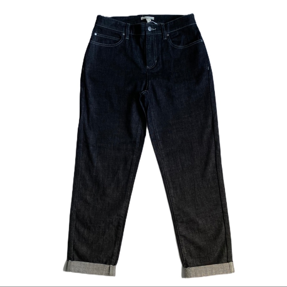 Eileen Fisher Boyfriend 10” Rise Jeans Size 2